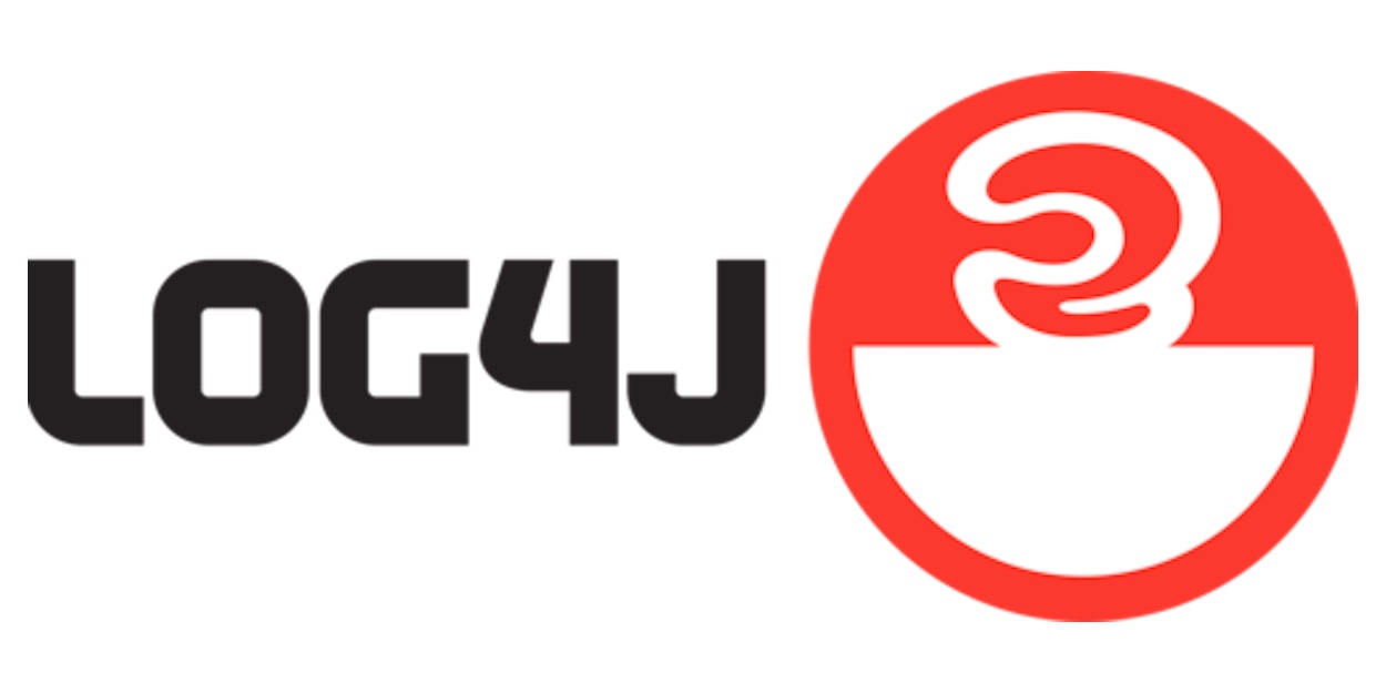 Log4j diagnostic logging utility with white and orange logo